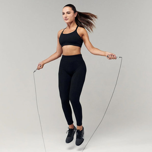 Speed Jump Rope - No-Screw Design, 360° Rotation, Non-Slip Silicone, Weighted, Includes 2 Handles, Portable Fitness Tool for Boxing