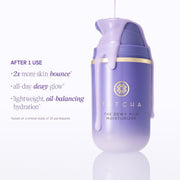 Tatcha The Dewy Milk Moisturizer, Lightweight, Oil-Balancing Hydration for Bouncy Skin & a Lasting Dewy Glow
