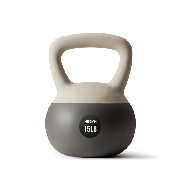 Soft Kettlebells with Cushioned Impact-Resistant Base and Anti-Slip, Wide-Grip Handle for Home Workouts, Weightlifting, and Full Body Strength Training