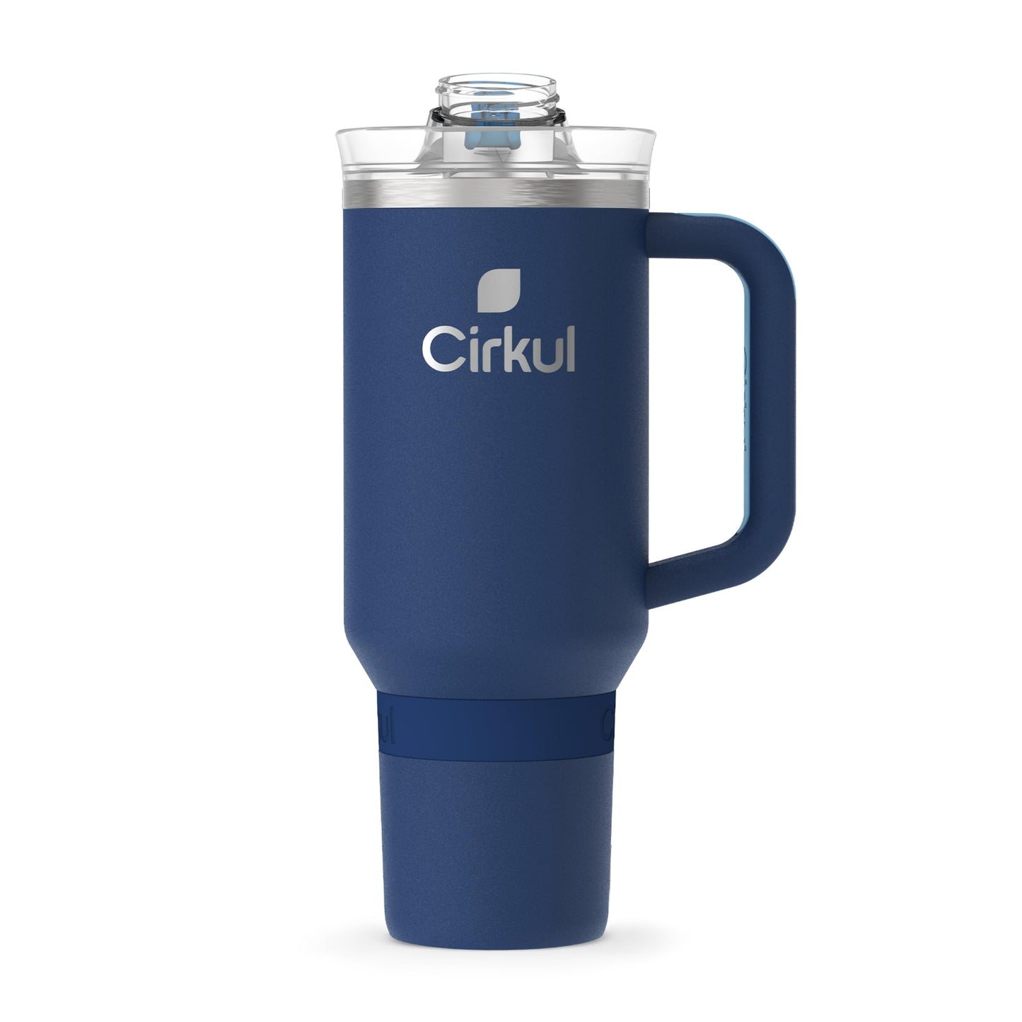 Cirkul 40oz. Carbon Stainless Steel Tumbler with Handle, All-Day StrawSip™, Double-Wall Insulated