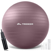 Trideer Yoga Ball – Anti-Burst Exercise Ball for Pregnancy, Office, Birthing, Stretching & Core Workout – Home Gym & Therapy