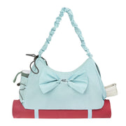 WOLT Gym Bag For Women, Yoga Mat Bag with Shoes Compartment, Wet Pocket and Water Bottle Pocket