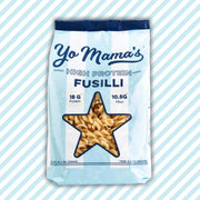 Yo Mama's Foods High Protein High Fiber 3 Variety Pasta (Fusilli, Penne and Elbow) | (3) 10.6 Ounce Bags. | Plant Based, Low Glycemic, and Gluten Free with Clean Ingredients