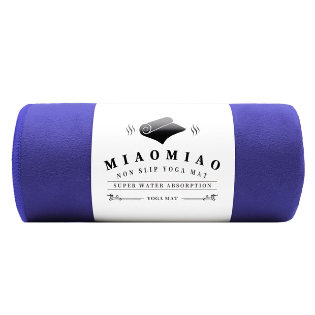 MIAOMIAO Non-Slip Hot Yoga Towel Set, Super Absorbent Microfiber in, 24.5" x 72" - Anti-Slip, Injury Free Design for Pilates, Yoga Mats, Exercise, and Fitness Gear