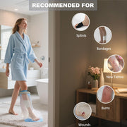 Non-Slip Waterproof Leg Cast Cover for Shower Adult, Cast Protector for Shower Leg Adult, Leg Cast Bag for Shower Foot Cover for Shower After Surgery Reusable(24.8 in. Long)