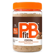 PBfit 30 Ounce Peanut Butter Powder Chocolate Flavor, Cocoa Powdered Peanut Butter Spread From Real Roasted Peanuts and Cocoa, 6g of Protein 7% DV, Gluten-Free, 70 calories, 88% less fat (Pack of 1)