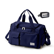 Small Gym Bag for Women, Travel Duffle Bag Carry On Weekender Bag with Shoe Compartment