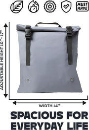 Versatile Water-resistant Shoe & Gym Bag – Travel-Ready, Washable TPU Storage with Vent, Fits up to Men’s 13