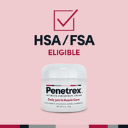 Penetrex Joint & Muscle Therapy - Soothing Muscle Rub for Back, Neck, Hands, Feet - Premium Whole Body Rub with Arnica, Vitamin B6 MSM & Boswellia - Non-Greasy 2oz Cream