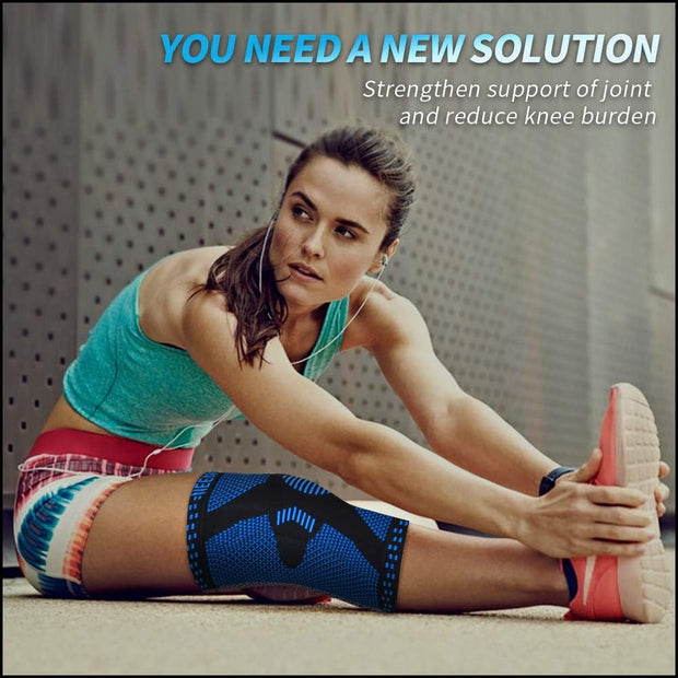 NEENCA Professional Knee Brace for Pain Relief, Medical Knee Support with Patella Pad & Side Stabilizers, Compression Knee Sleeve for Meniscus Tear, ACL, Joint Pain, Runner, Workout - FSA/HSA Eligible