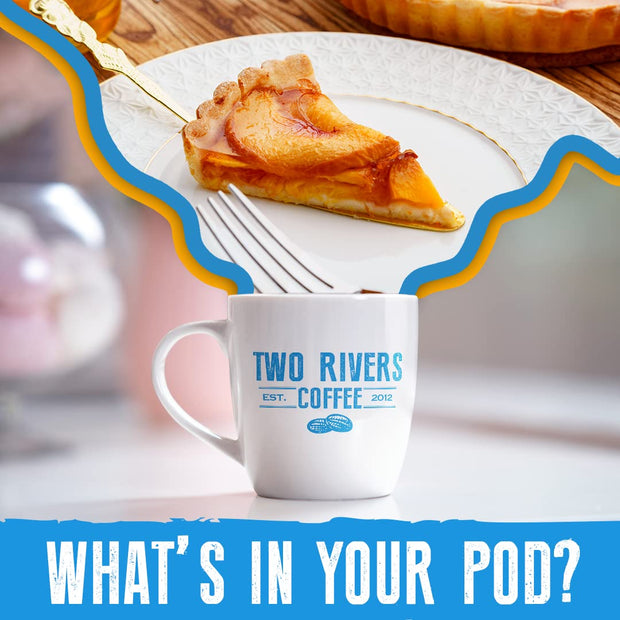 Two Rivers Coffee Hot Chocolate Pods Single Serve Cocoa Variety Sampler Pack Compatible with 2.0 Keurig K-Cup Brewers, 40 Count