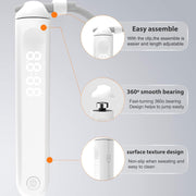 Jump Rope With Counter and App - Tangle-Free Rapid Speed Skipping Rope for Fitness, Home Exercise, Workout - Gifts for Adults, Women, Men, Kids