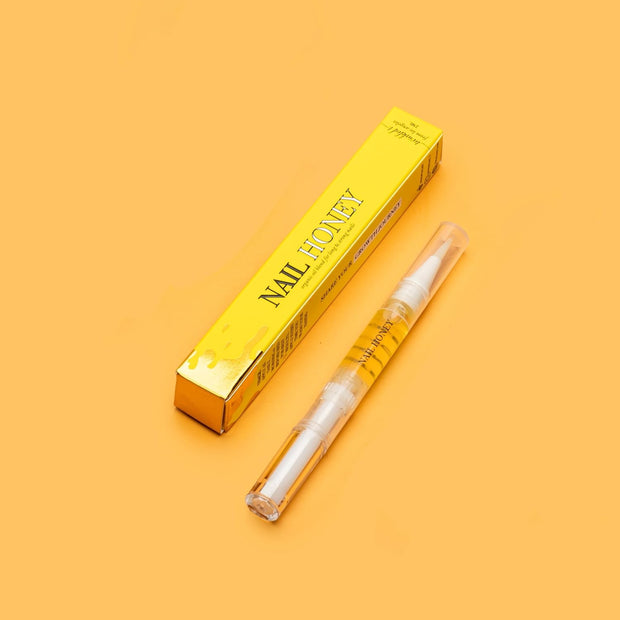 Twinkled T Nail Honey - Organic Nail Strengthening Treatment for Growth, Strength, & Moisture Nail Care Blend Cuticle Oil (2ml, Nail Oil Pen)