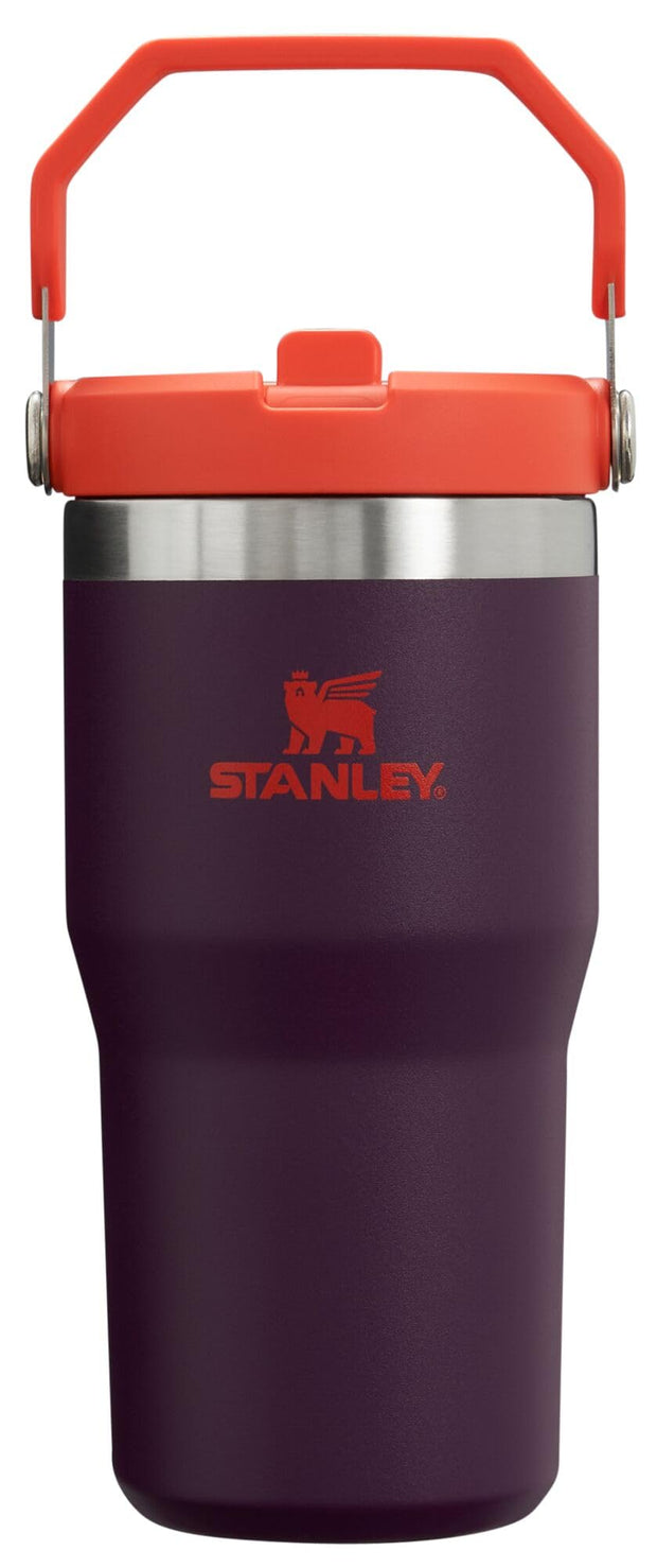 Stanley IceFlow 2.0 Flip Straw Tumbler with Handle 30 oz | Twist On Lid and Flip Up Straw | Leakproof Water Bottle | Insulated Stainless Steel | BPA-Free | Prickly Pear