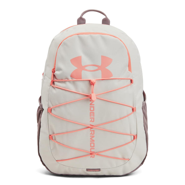 Under Armour Unisex-Adult Hustle Sport Backpack , Black (001)/Silver , One Size Fits All