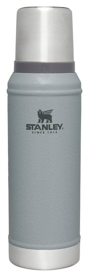 Stanley Classic Legendary Vacuum Bottle 2.0 qt | Wide Mouth with Leakproof Cup Lid | Keep Drinks Hot or Cold | Packable for Travel | Insulated Stainless Steel Thermos | BPA-Free | Hammertone Green
