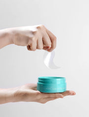 MIZON Hyaluronic Eye Gel Patch with Triple Hyaluronic Acid and Seaweed Extracts for Deep Hydration, Plumping, and Soothing – 60pcs – Improves Dryness and Smooth Texture