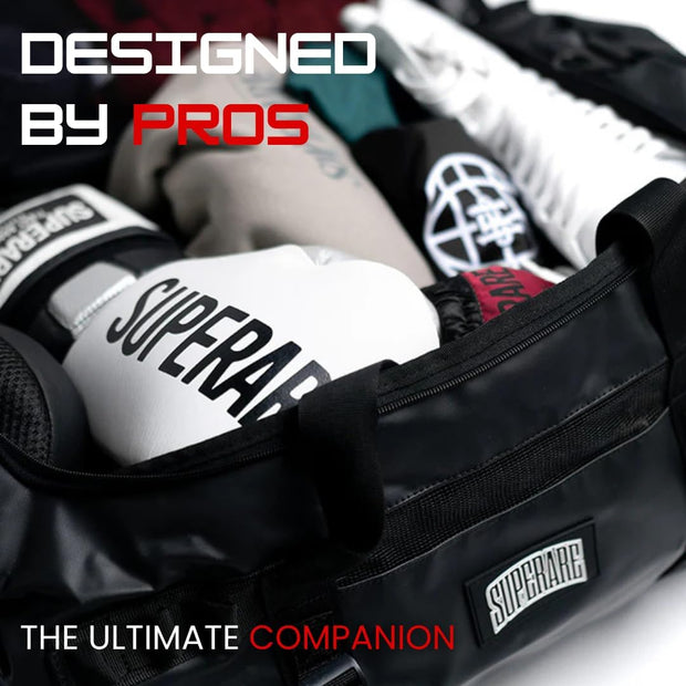 Superare Gear Bags - Gym Duffle Bag, Backpack, Tote Bag for MMA, Athletic Gym Boxing Bag - Enorme, Carico, Diario, Sporta