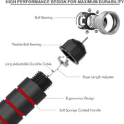 Jump Rope Workout Fitness Exercise Equipment Home Gym, Men Women and kids, Health,From Only U, (Multiple Colors)