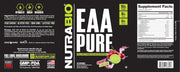 NutraBio – EAA Pure – 9 Amino Acids – Muscle Repair and Recovery, 30 Servings, Cherry Limeade – Pre or Post Workout – All Day Recovery