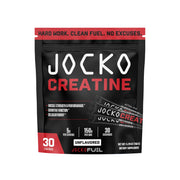 Jocko Fuel Creatine Monohydrate Powder - Creatine for Men & Women, Supplement for Athletic Performance & Muscle Health, 90 Servings 16 oz (Unflavored) (16 OZ JAR)