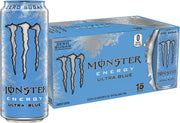 Monster Energy Ultra Violet, Sugar Free Energy Drink, 16 Ounce (Pack of 15)