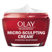 Olay Face Moisturizer, Regenerist Micro-Sculpting Facial Cream for Women - Instant Hydration, Anti-Aging, Anti-Wrinkle, Firming Skin Care - Hyaluronic Acid, Niacinamide, Amino Peptides, 1.7 Oz