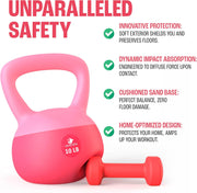 Soft Kettlebells, Serenilite Kettlebell Sets, Kettle Bell Sets for Women & Men, Safe Strength Training Kettlebells, Kettlebell Weights for Home Workouts & More.