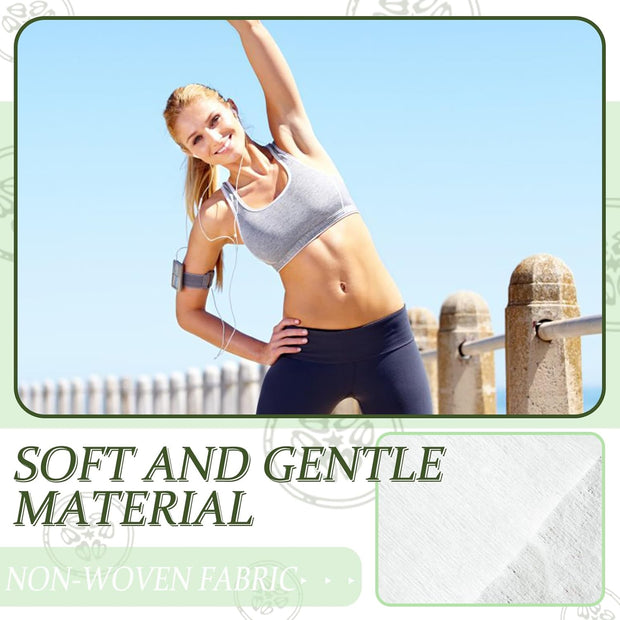 Mini Deodorant Body Wipes 50 pieces of Travel deodorant Wipes And Travel Deodorant Individually Wrap Hypoallergenic Underarm Sweating Cucumber And Travel To Clean Skin For Female Male Teenagers