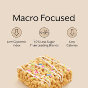 ProMix Nutrition Protein Puff Bars - Variety Pack - Vanilla, Chocolate, Strawberry, Blueberry - Marshmallow Crispy Treat - High Protein & Low Calorie - 12 Bars