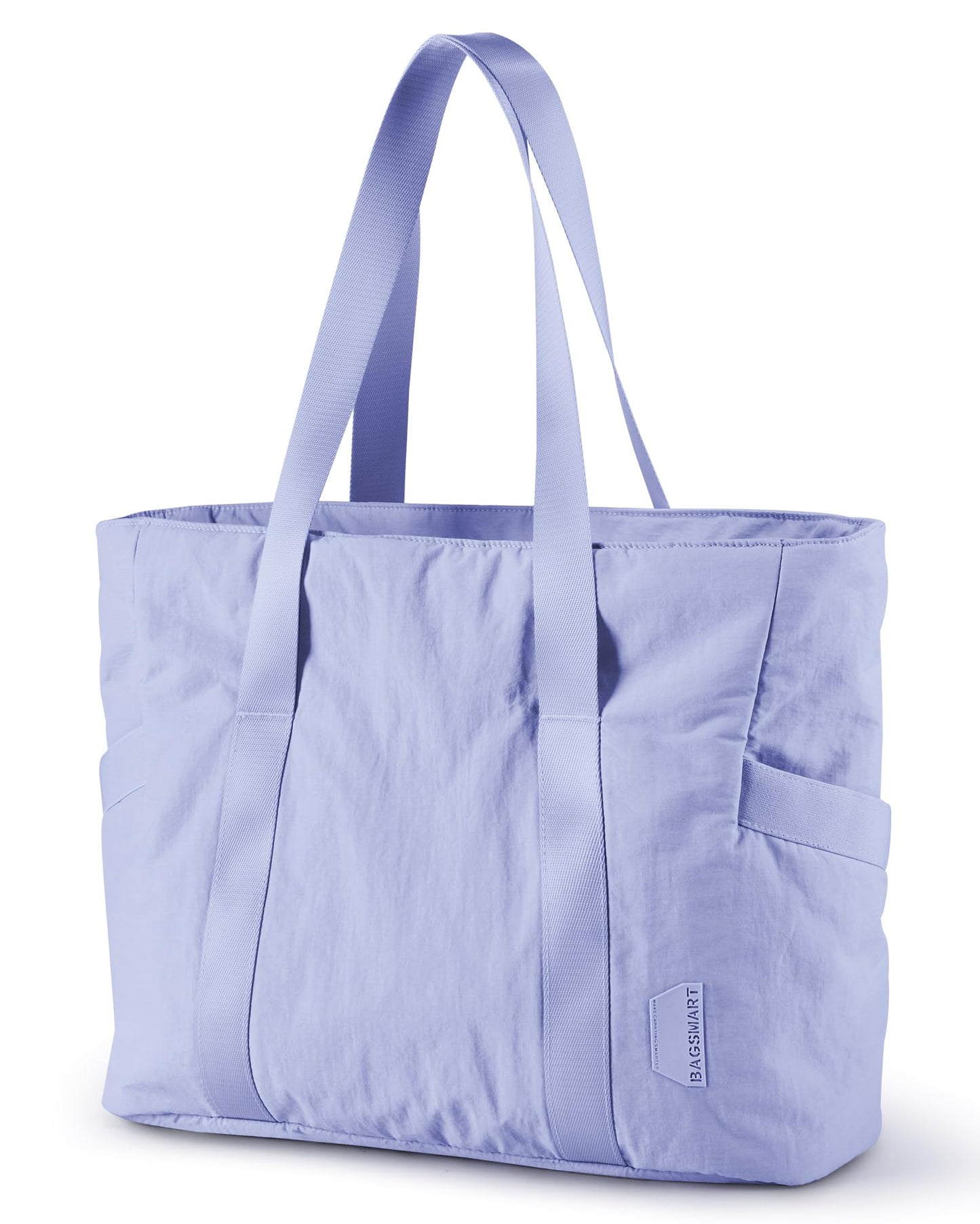 BAGSMART Tote Bag for Women with Zipper, Gym tote with Compartments, Work Tote Nurse Dance Yoga Bag for Travel