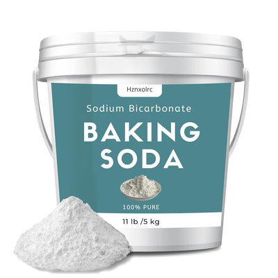 1.1Gallon (11lb) Baking Soda Powder Bulk, Premium Sodium Bicarbonate Powder, 100% Pure, Used for Bread, Cookies and Other Baked Goods, Also Can Clean and Deodorize