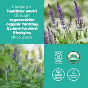 Navitas Organics Chia Seeds – For Chia Pudding, Smoothies, Baking, Salads & More – Omega 3, Fiber, Minerals - USDA Organic, Non GMO, Kosher, Gluten Free, Keto (16oz. Bag, 15 Servings)