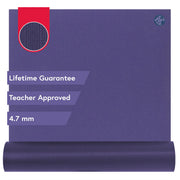 Manduka PROlite Yoga Mat 71" - 4.7mm | Lifetime Durability | Hygienic Construction | Teacher Approved | 71 x 24 inches | Elderberry