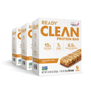 Ready® Protein Bars - High-Protein Snack with 15g Whey Protein, With Flaxseeds and Omega-3s for Sustained Energy, Supports Lean Muscle and Recovery - Mint Chocolate Chip Bundle (15-Pack)