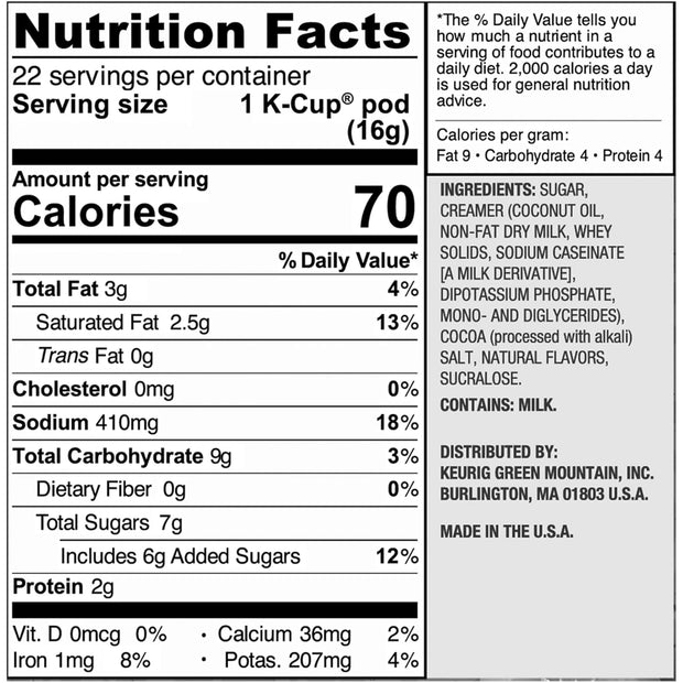 Swiss Miss Milk Chocolate Hot Cocoa, Single-Serve Keurig K-Cup Pods, Hot Chocolate, 44 Count