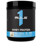Rule 1 Whey Protein – 24g Fast-Acting Protein from All-Whey Sources with Naturally Occurring EAAs & BCAAs for Workout Recovery or Anytime Use (5 Pounds*, Vanilla Ice Cream)