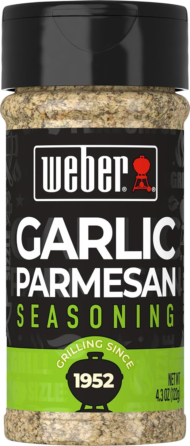 Weber Garlic Parmesan Seasoning, 4.3 oz