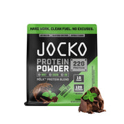 Jocko Fuel Mölk Whey Protein Powder 22g Protein - Low Sugar Monk Fruit Blend - Muscle Recovery & Growth, Packaging May Vary (26 Servings, Chocolate Milkshake)