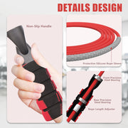 Jump Rope for Women & Men Adjustable Length Cotton Skipping Rope for Adults & Kids Workout Equipment for Weight Loss, Cardio, Boxing & Fitness Suitable for Home, Gym & School Use