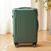 Merax Luggage Sets 3-Piece Hardshell with Spinner Wheels Lightweight Suitcase with Corner Guards (Green, 20/24/28)