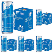 Red Bull Sea Blue Edition Energy Drink, 12 Fl Oz, 4 Cans (Pack of 5)