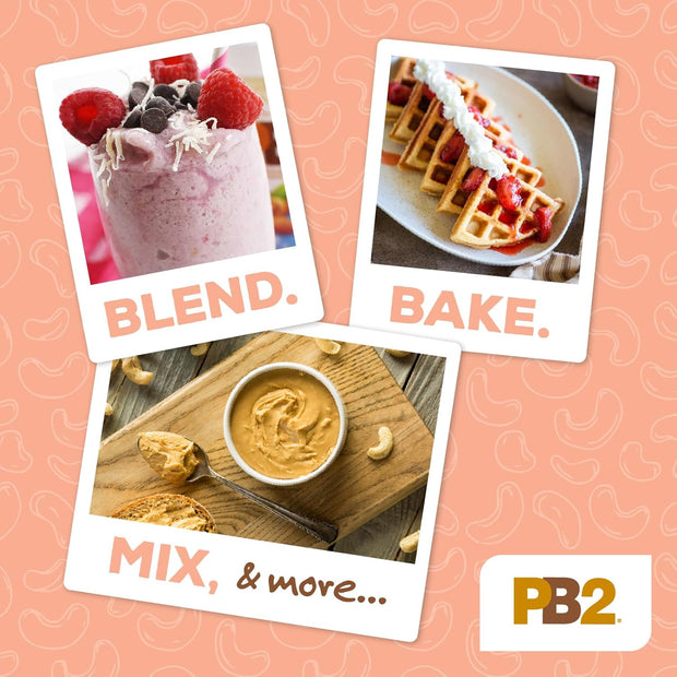 PB2 Powdered Cashew Butter - Cashew Powder with No Added Sugar or Salt [1lb Jar]