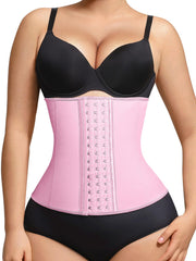 Waist Trainer for Women Latex Underbust Waist Cincher Corset, Tummy Control Corset Sport Girder Hourglass Body Shaper