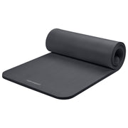 Retrospec Solana Yoga Mat 1" Thick With Nylon Carry Strap for Men & Women - Non Slip Exercise Mat for Home Yoga, Pilates, Stretching, Floor & Fitness Workouts