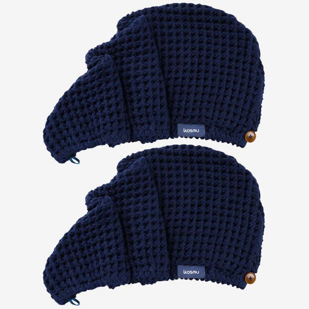 Luxury Japanese Cotton Waffle Bath Towel | Plush, Absorbent, and Quick Dry (Coral Orange, Hand Towel, 32" x 16")