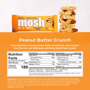 MOSH Variety Pack Keto Protein Bars, High Fiber, Low Carb, Gluten Free, High Protein, Brain Healthy Snack with Ashwagandha, Lion's Mane, 15 Count