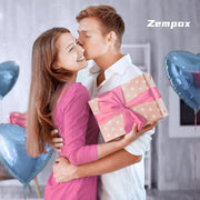 Zempox Adjustable Dumbbell Set of 2, 4 in 1 Free Weights Dumbbells Set for Women, Hand Weights for Women at Home, Each 2lb 3lb 4lb 5lb with TPU Soft Rubber Handle for Home Gym Exercise Training