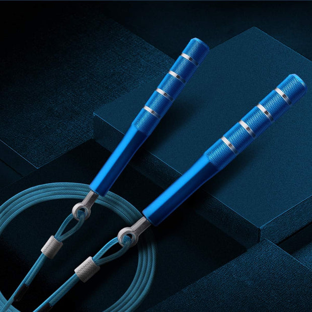 Jump Rope, Wastou Speed Jumping Rope for Training Fitness Exercise, Adjustable Adults Workout Skipping Rope for Men, Women, Kids, Girls