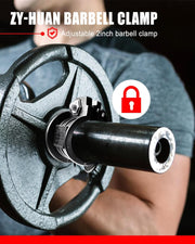Olympic Barbell Clamps 2 inch Adjustable Barbell Clips Quick Release Pair of Locking Weight Clips for Bars